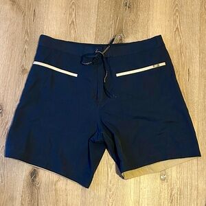 Navy Grigioperla Swim Trunks
